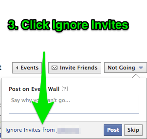 Block Facebook Event Invites Part 3