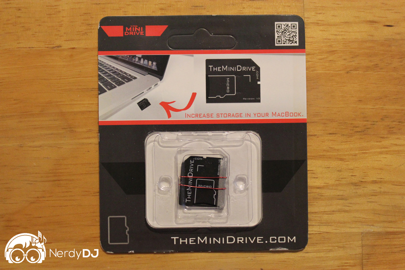 minidrive allows quick and easy storage upgrades for your macbook pro